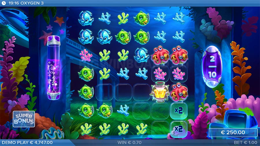 Oxygen 3 slot