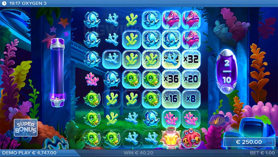 Oxygen 3 slot