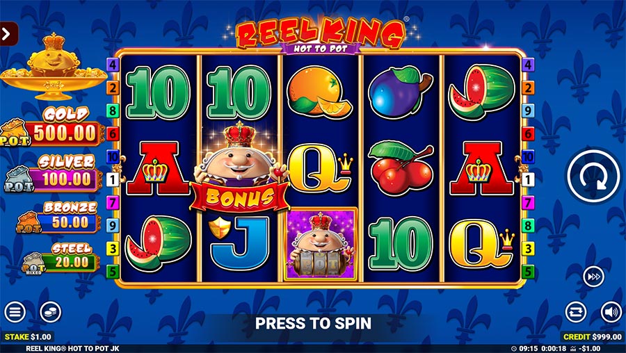 Reel King: Hot to Pot slot