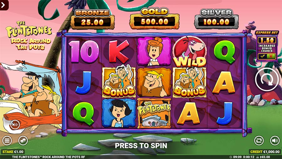 The Flintstones: Rock Around the Pots slot