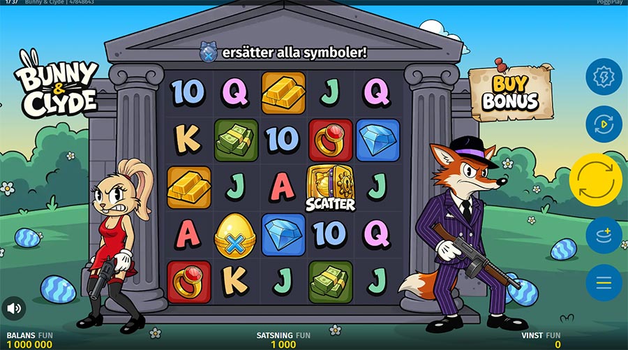 bunny & clyde slot
