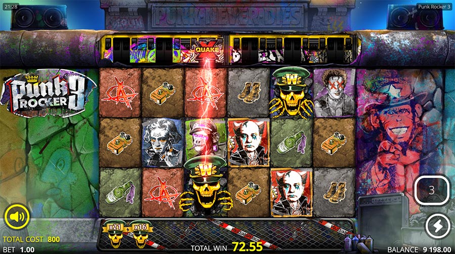 Punk Rocker 3 slot