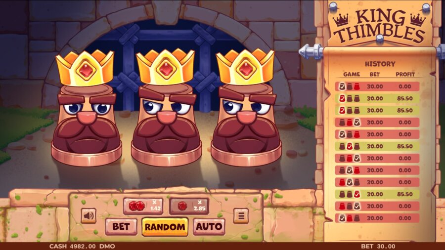 King Thimbles slot