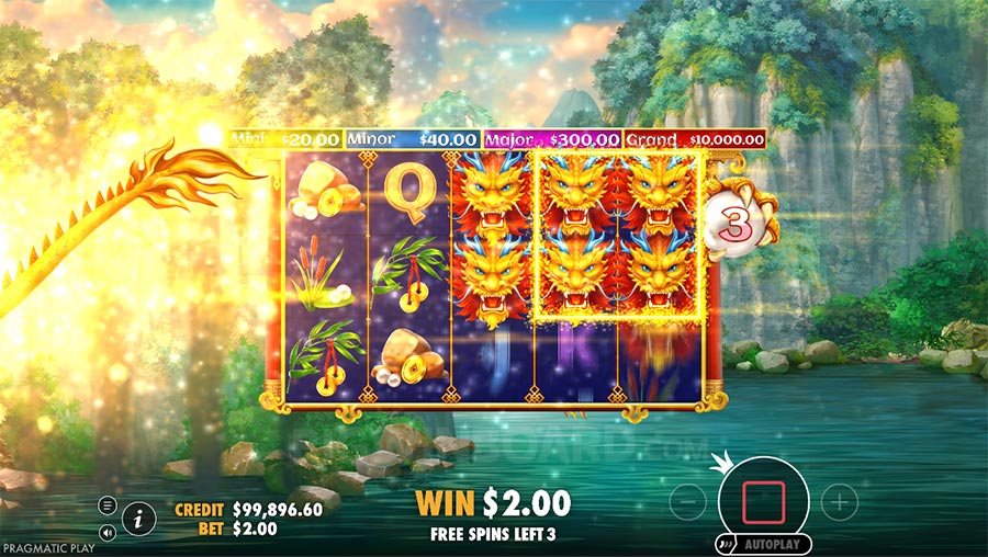 Dragon's Gate Bonus Choice slot