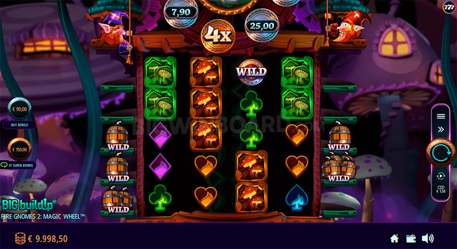 Fire Gnomes 2 Magic Wheel slot