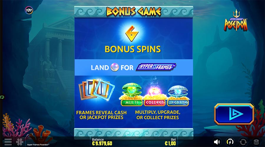 Hyper Frames Poseidon slot