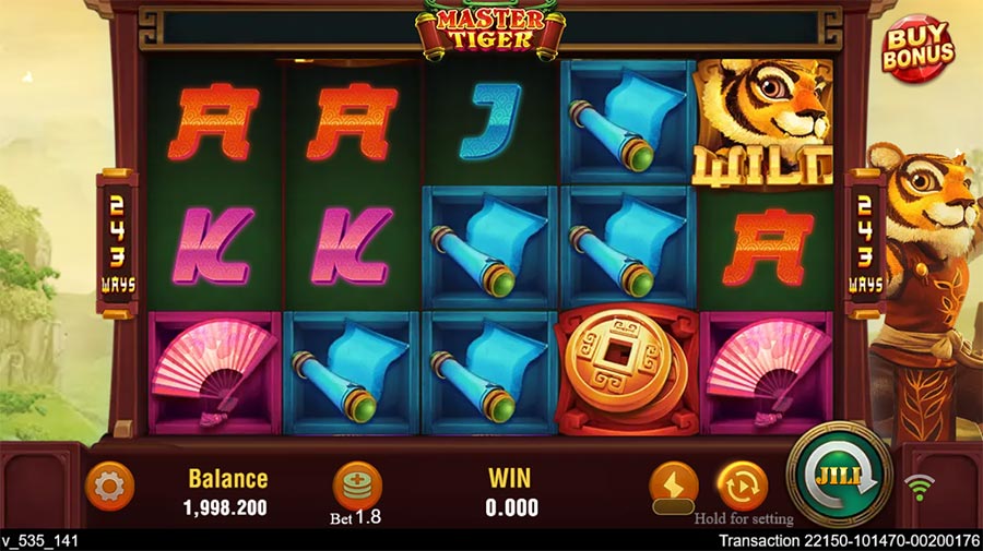 Master Tiger slot