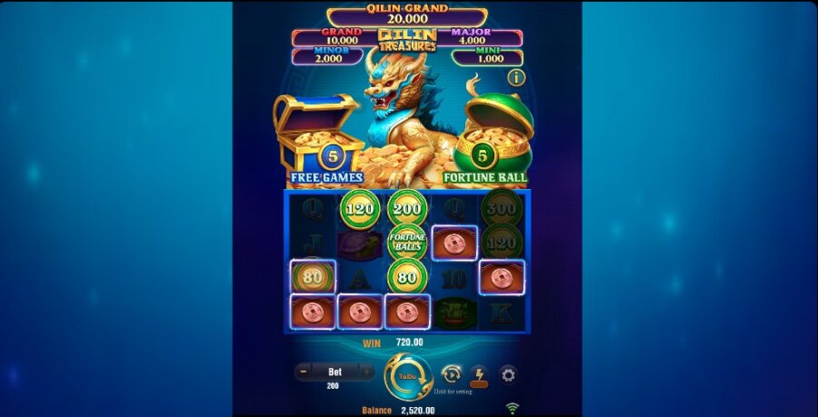 Qilin Treasures slot