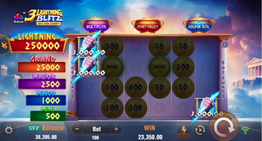 3 Lightning Blitz slot