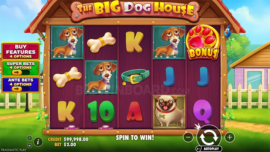The Big Dog House slot
