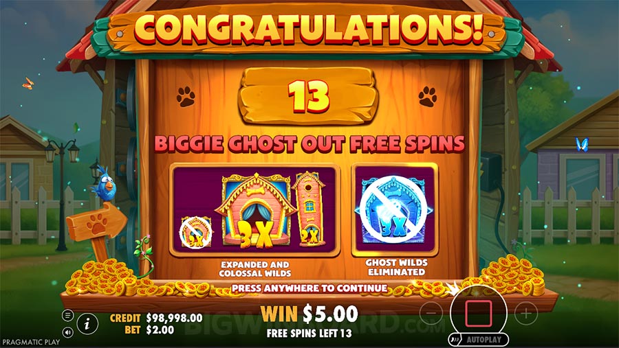 The Big Dog House slot