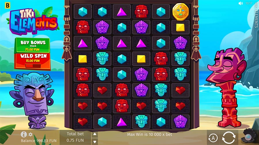 Tiki Elements slot