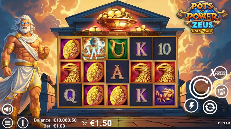 Pots of Power Zeus slot