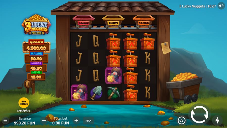 3 Lucky Nuggets slot