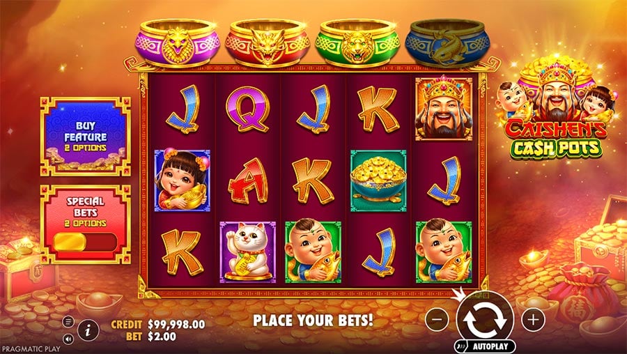 Caishen's Cash Pots slot