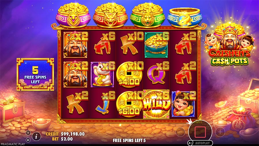 Caishen's Cash Pots slot