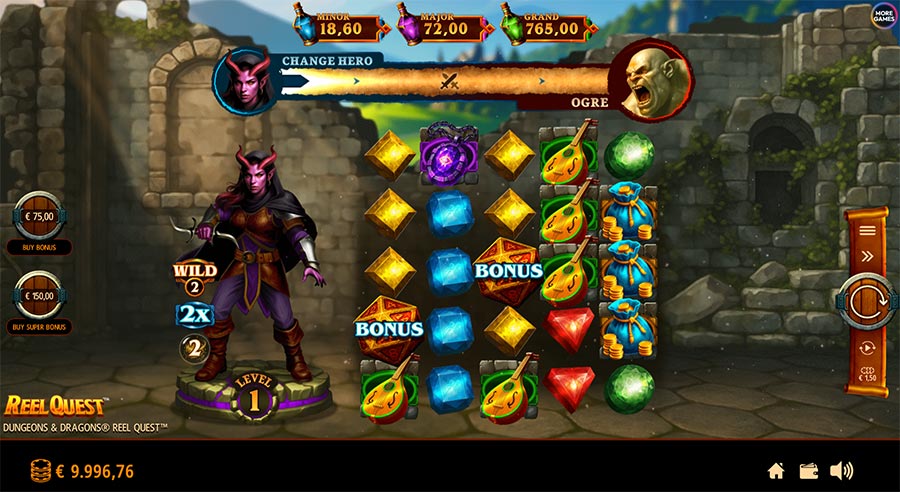Dungeons & Dragon: Reel Quest slot