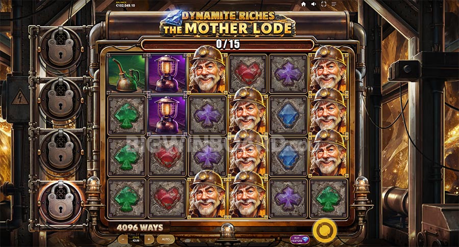 Dynamite Riches The Mother Lode slot