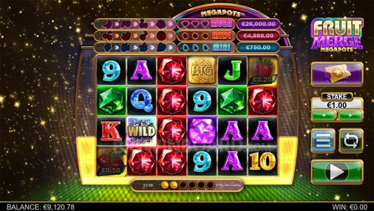 Fruit Merge Megapots (Big Time Gaming) Slot Review & Demo