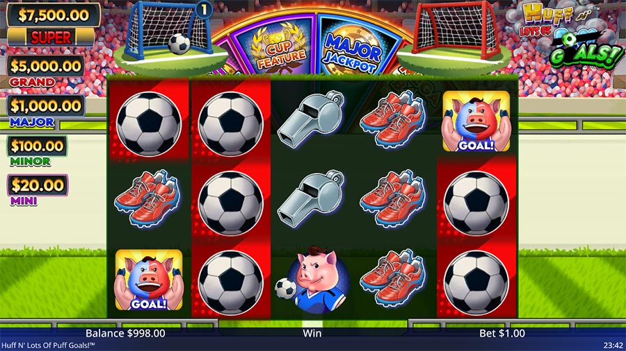 Huff N' Lots of Goals slot