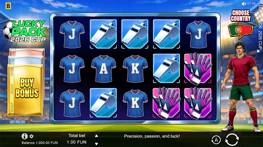 Lucky Pack 2026 Cup slot