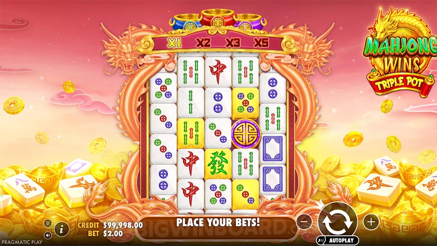 Mahjong Wins Triple Pot slot