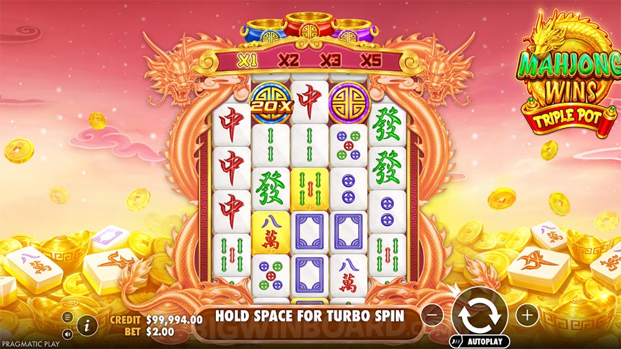 Mahjong Wins Triple Pot slot