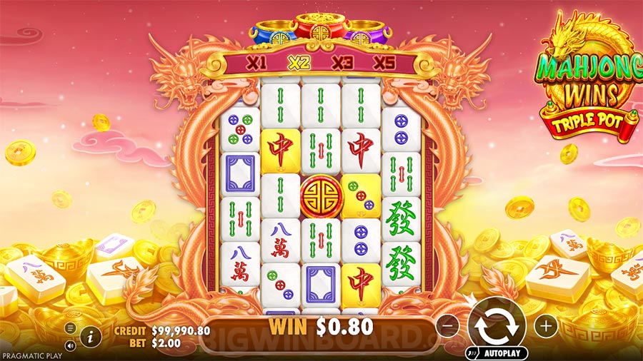 Mahjong Wins Triple Pot slot