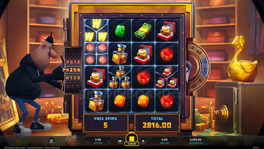 Midnight Marauder ClusterBreaker slot