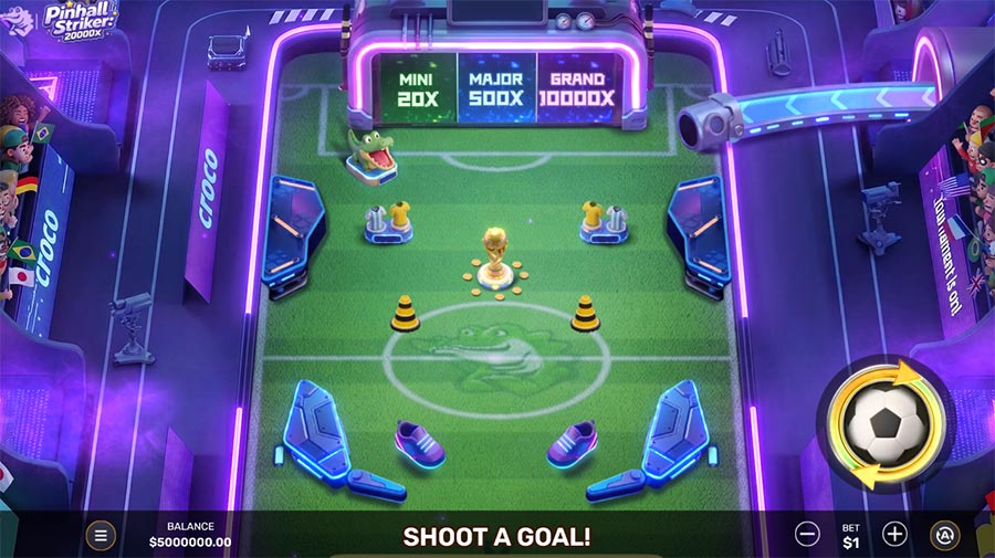 Pinball Striker 20000x slot