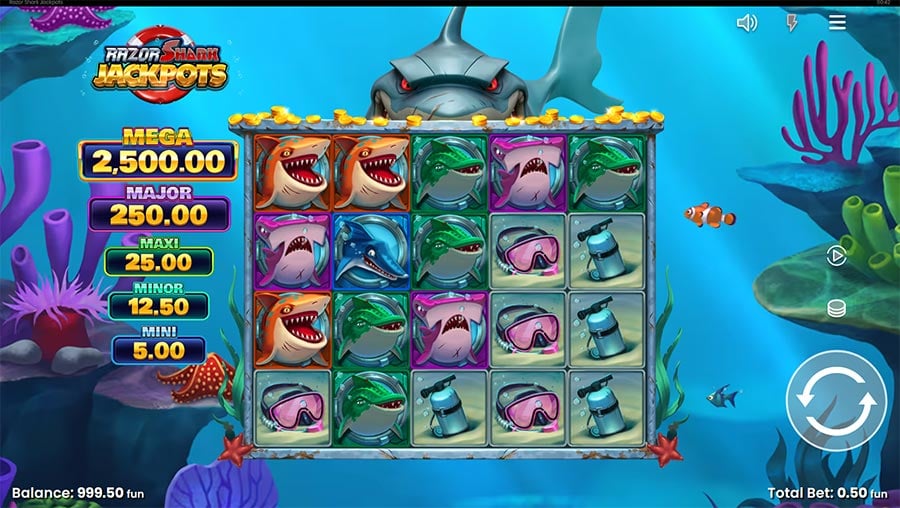 Razor Shark Jackpots slot