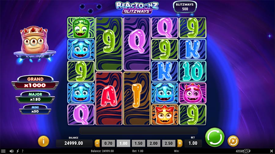 Reactoonz Blitzways slot