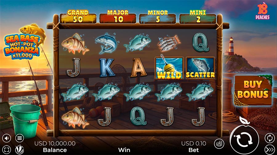 Sea Bass Hot-Pot Bonanza x11,000 slot