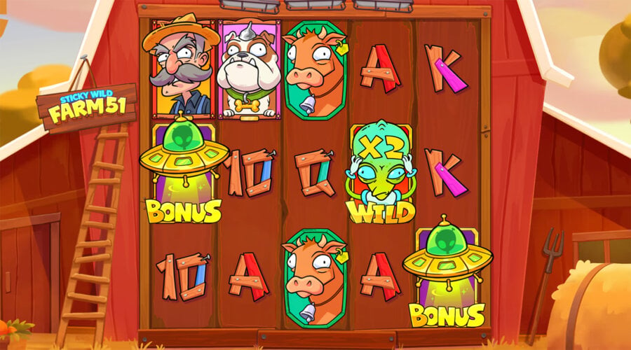 Sticky Wild: Farm 51 slot
