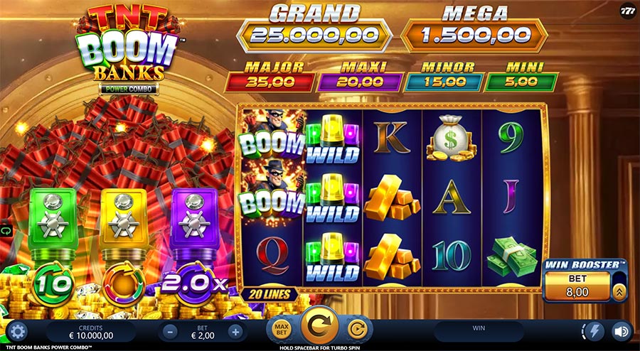 TNT Boom Banks Power Combo slot