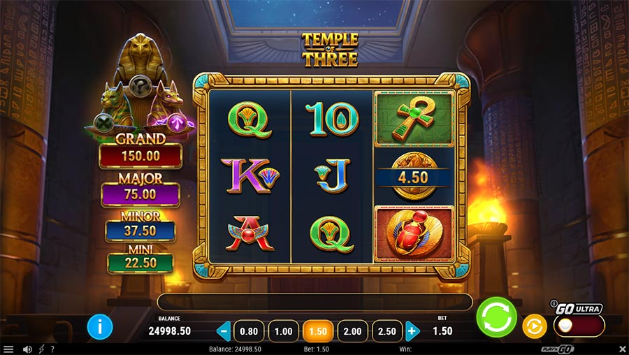 Temple of Three slot