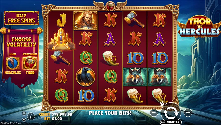 Thor vs Hercules slot