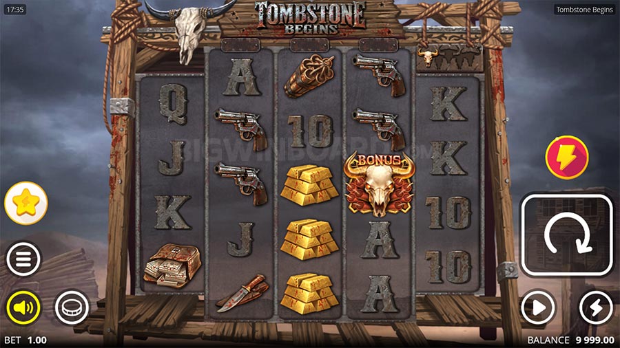 Tombstone Begins slot