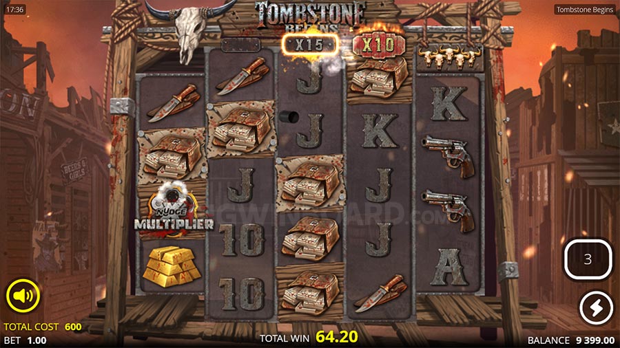Tombstone Begins slot