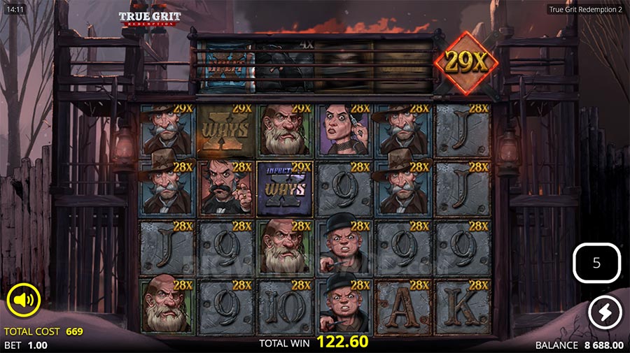 True Grit Redemption 2 slot