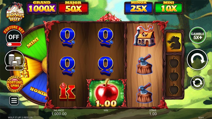 Wolf it Up 3 Reeler slot