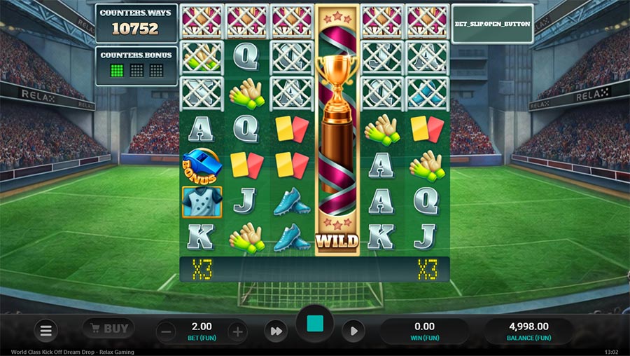 World Class Kick Off Dream Drop slot