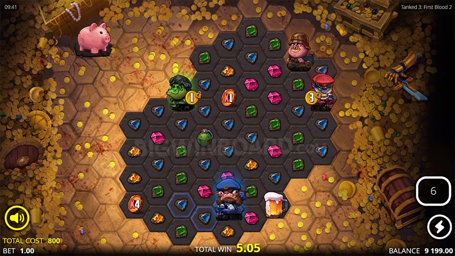 Tanked 3 First Blood 2 slot
