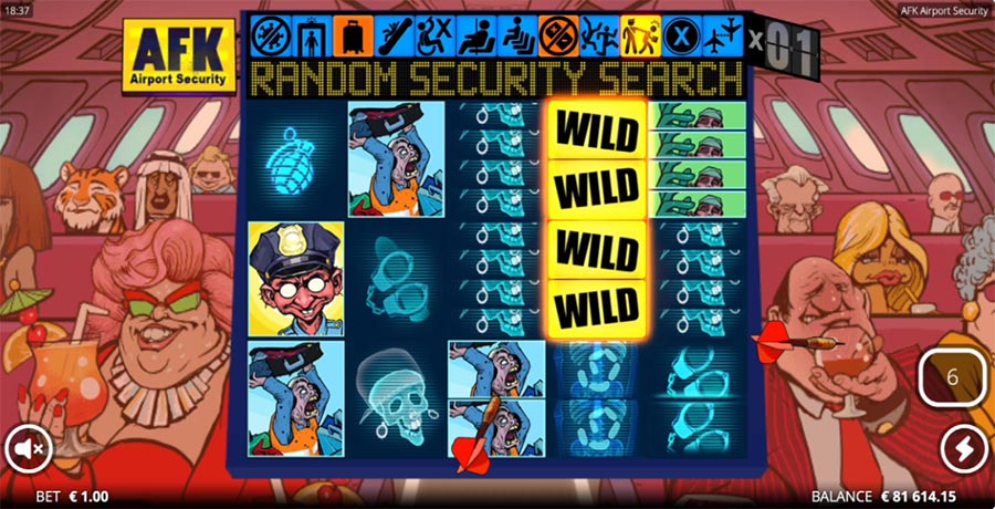  AFK Airport Security slot