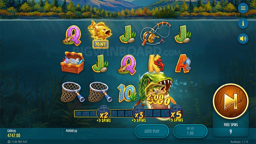 Bass Hunter slot