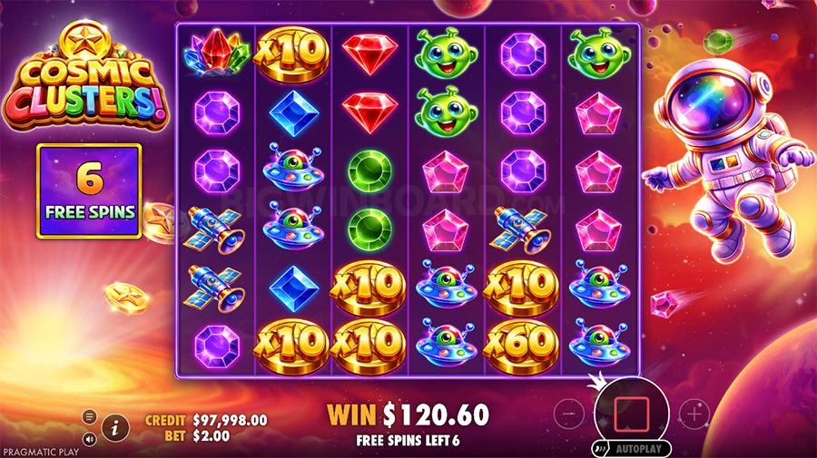 Cosmic Clusters slot