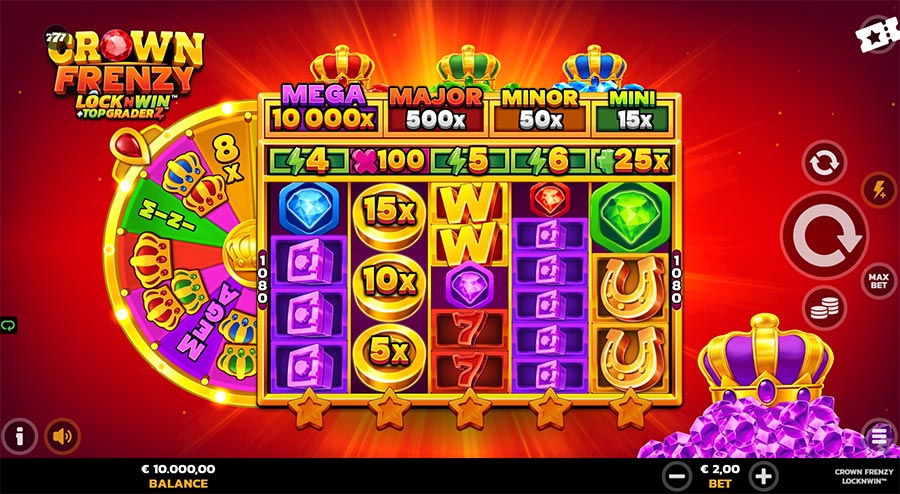 Crown Frenzy LockNWin slot