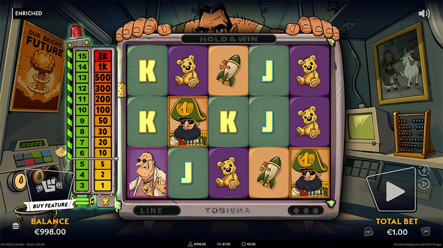 Enriched slot
