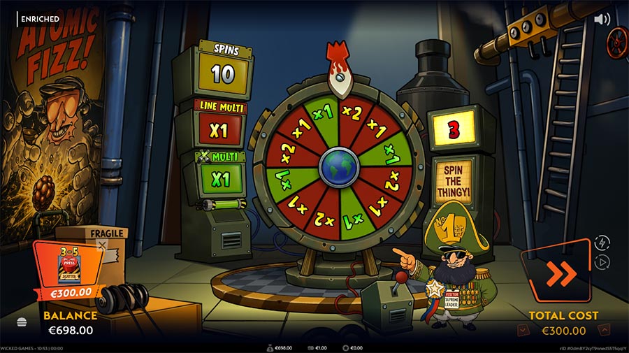 Enriched slot