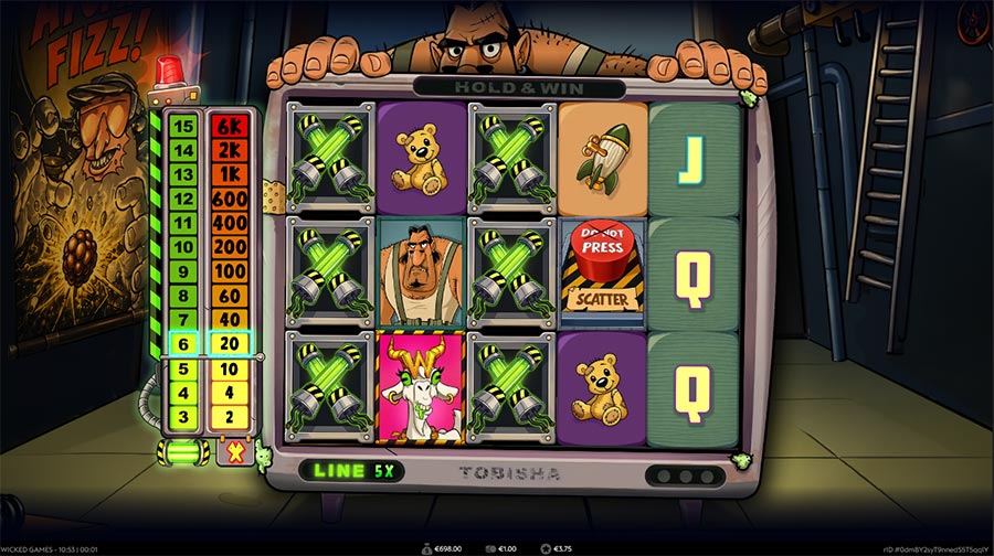 Enriched slot